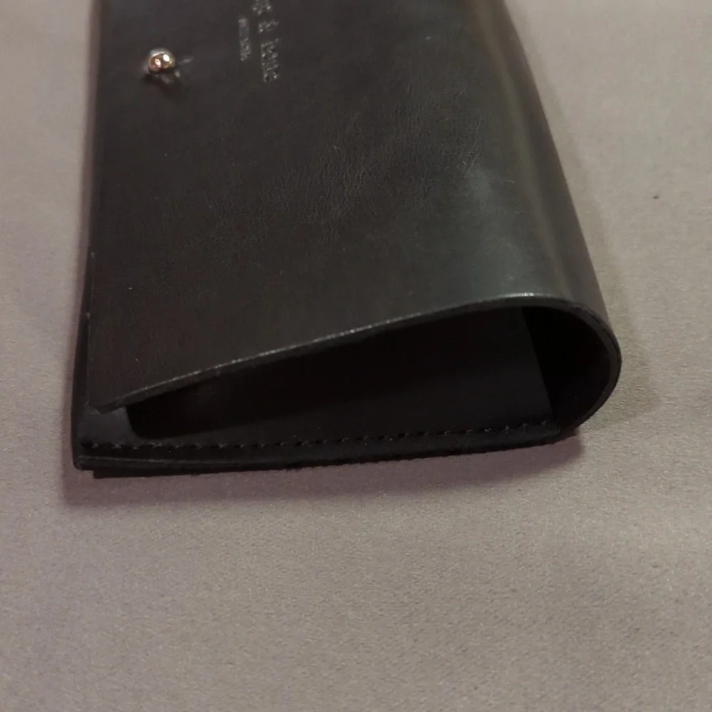 Rag & Bone black leather eyeglass case